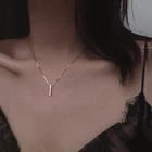 Spaloria простая лента геометрический кубический циркон ожерелье 925 стерлингового серебра ожерелье из циркона квадратной ожерелье с подвеской в виде цепочки для женщин