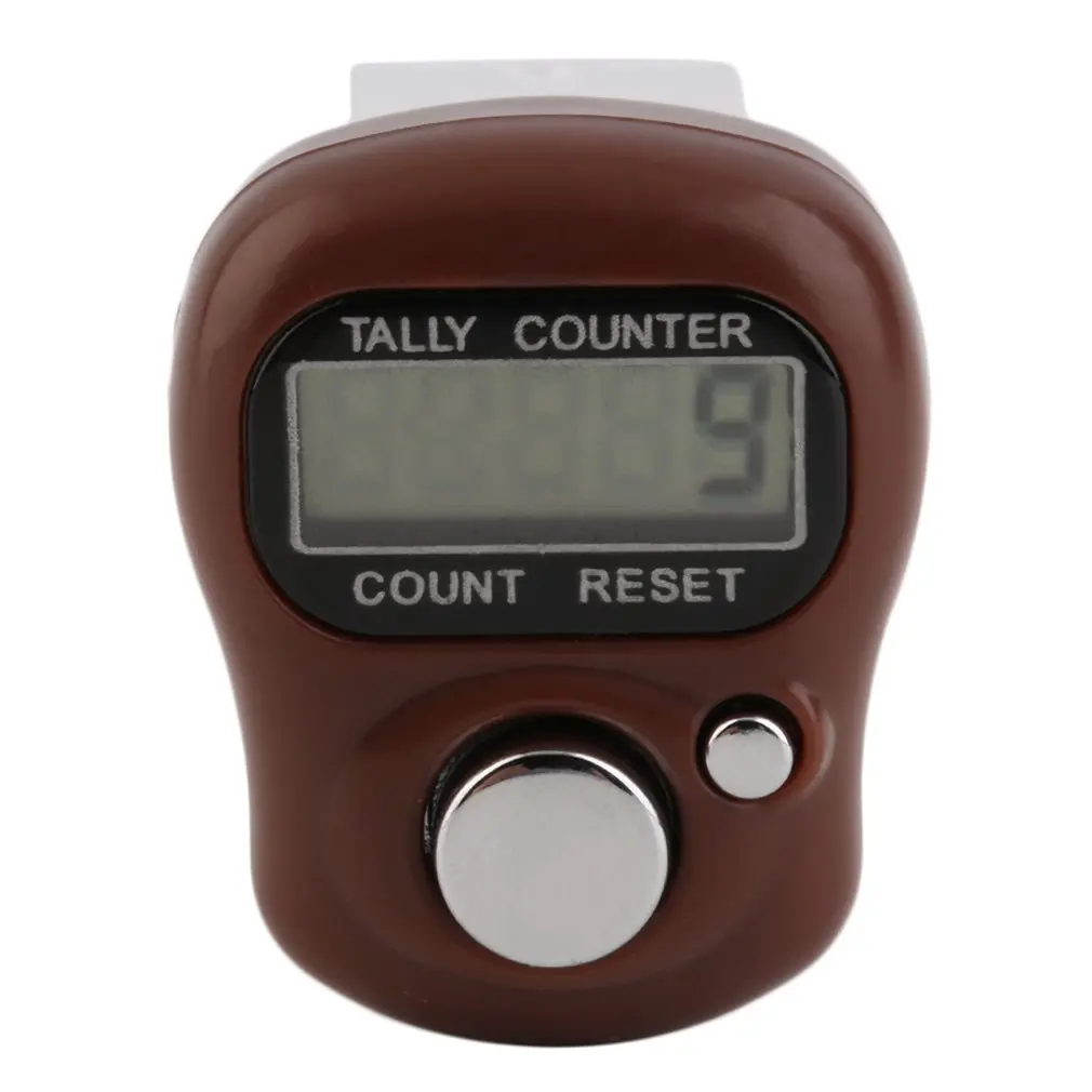 

Mini Digit LCD Electronic Digital Golf Finger Hand Held Tally Row Counter
