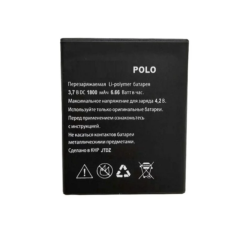 

2019 New High Quality Battery For EXPLAY POLO Battery 3.7V 1800mAh Mobile Phone Replacement Batteries Li-Polymer Recharge