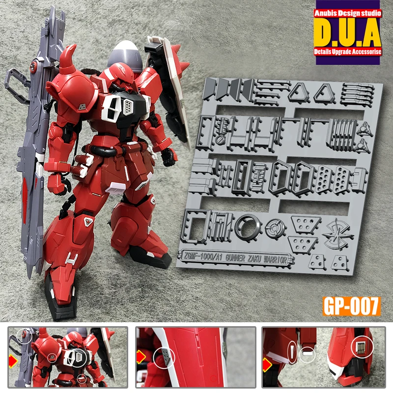 

MG Luna Maria Dedicated Bombardment Type Zaku Warrior Detail Modification GP007