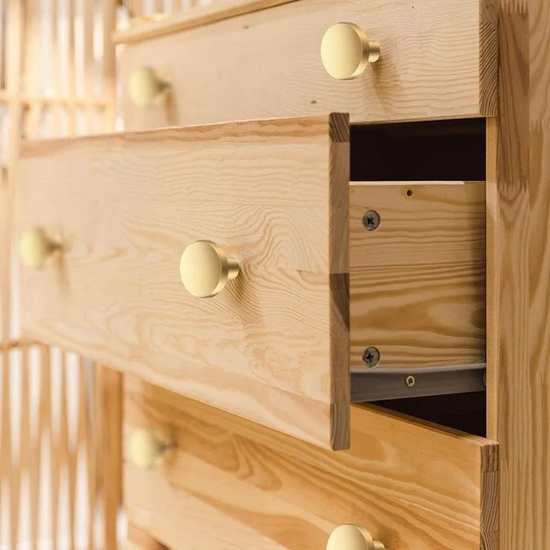 Круглые латунные Мебельная ручка дверная для шкафа Ручка Кухня латунь комод