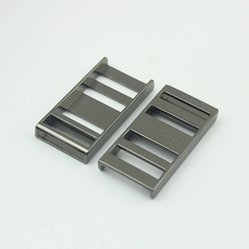 

1pcs Zinc Alloy 4 Hole Adjuster Buckle Fashion Rectangle Clasp for DIY Leather Craft Bag Backpack Shoulder Strap Belt Webbing