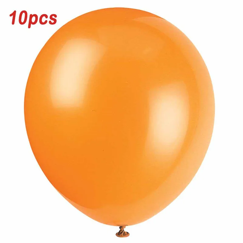 Orange 10pcs 36 шт./набор, животные из мультфильмов лиса джунгли День рождения набор воздушных шаров Baby Shower клипсы для воздушных шаров, аксессуары для детей, для девочек и мальчиков поддерживает сторонние исполнители - Цвет: Orange 10pcs