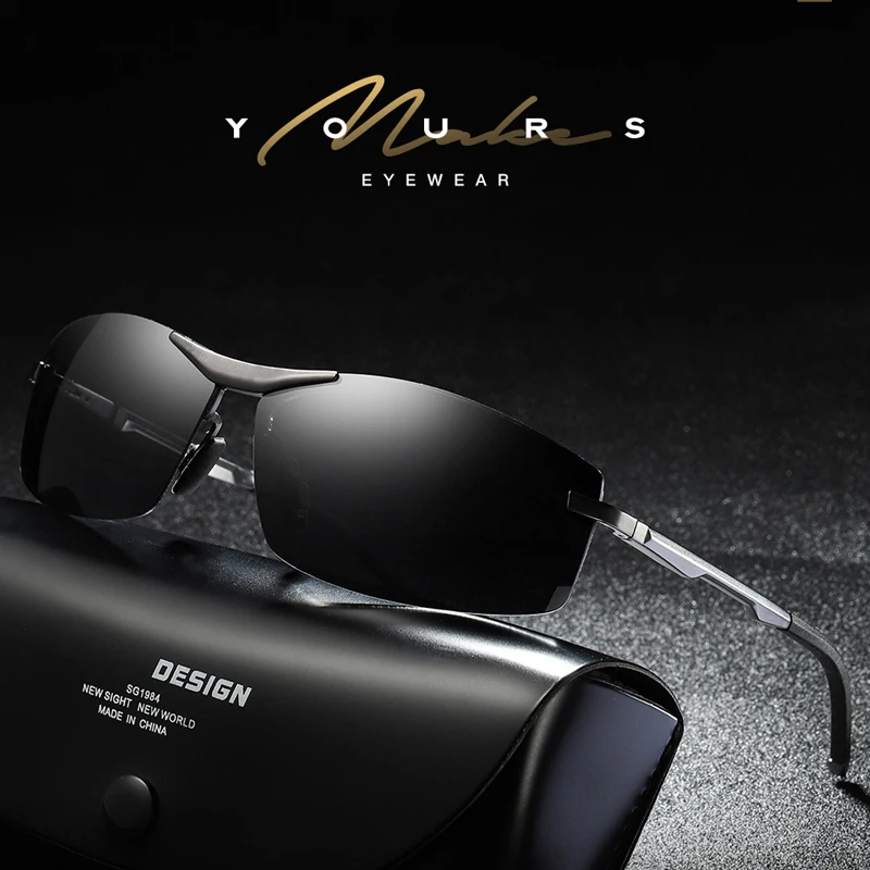 MIZHO антибликовые UV400 желтые очки фотохромные защитные для зрения алюминиевые