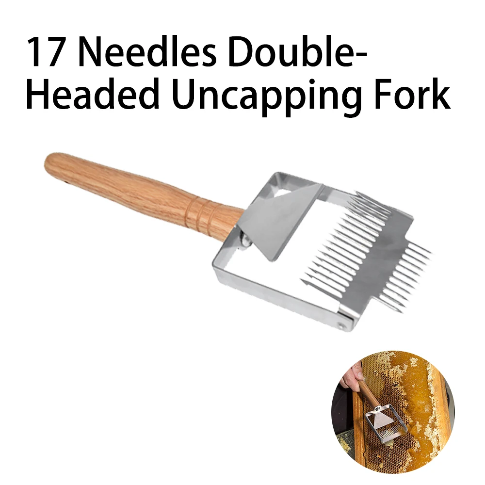 Пчеловодческий нож двухсторонний вилка ползуна 17 Pin инструмент для улей скребок
