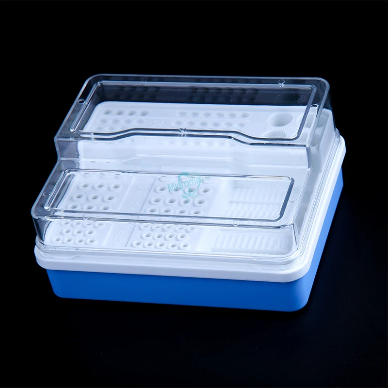 1pc Dental Endo Storage &amp Disinfection Box Case for Burs Files Instrument | Красота и здоровье