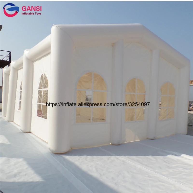 Большой гигантский Уличный дом для свадьбы вечевечерние НКИ белая надувная