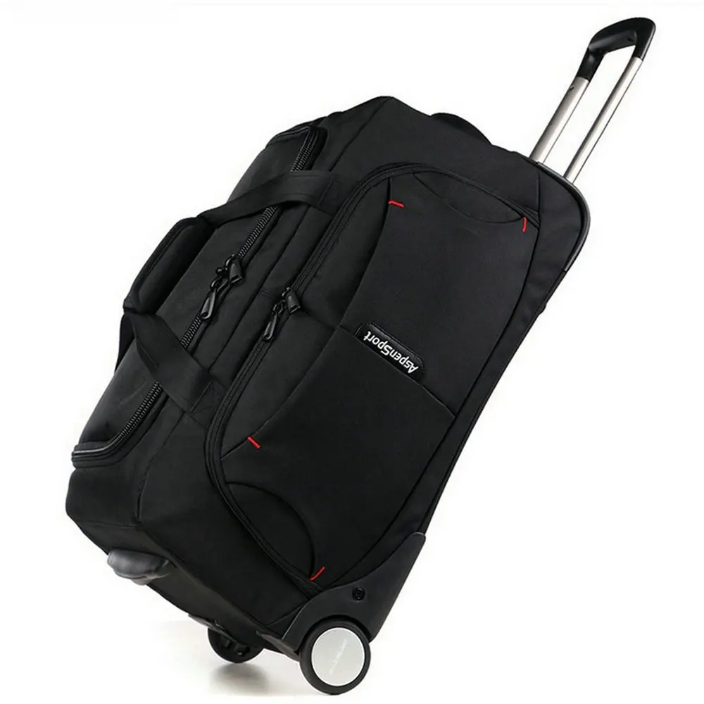 AspenSport унисекс сумка для багажа на роликах колесах с заниженным дном спортивная 53L