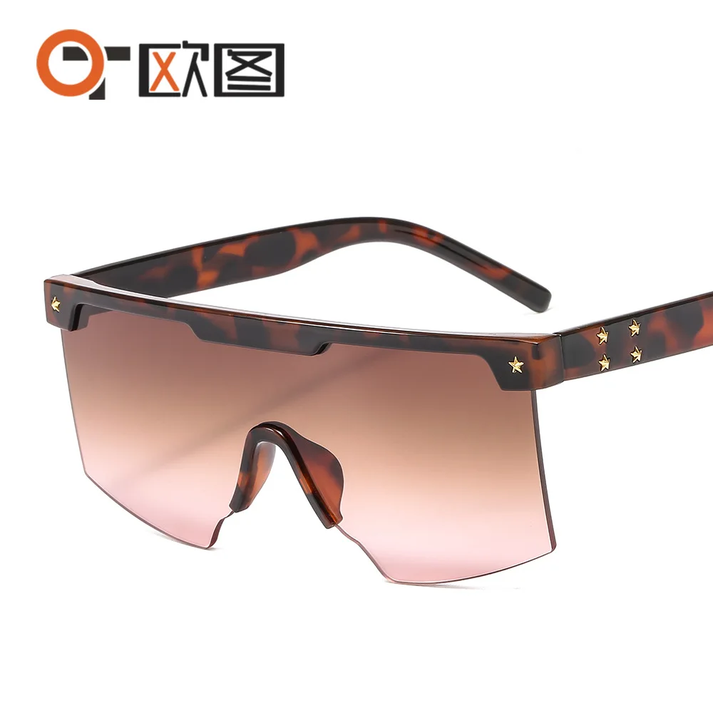 Классические солнцезащитные очки с большой оправой 2020 женские модные люксовый