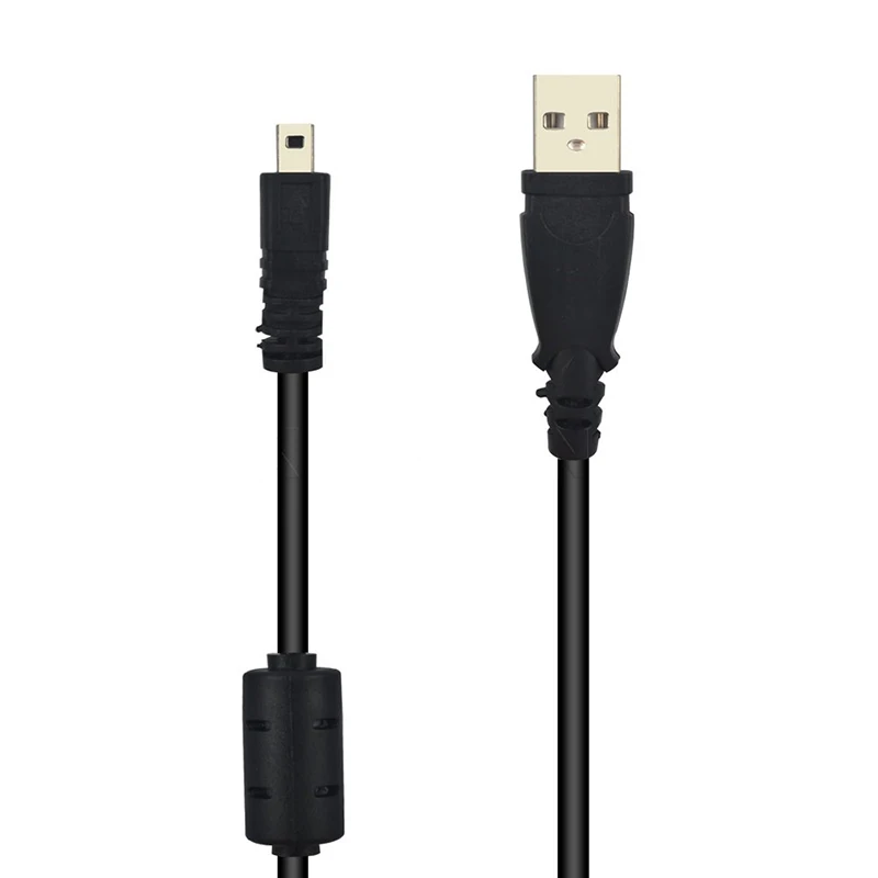 1.5M 8Pin USB Data Cable Camera Charging Sync Transfer Cables Cord Wire 8 pin for Nikon Olympus Fuji Sony hot sale cable | Электроника