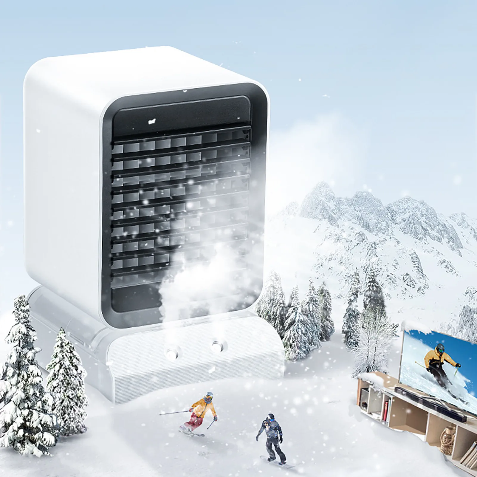 Портативный полупроводниковый мини-кондиционер для охлаждения Настольный