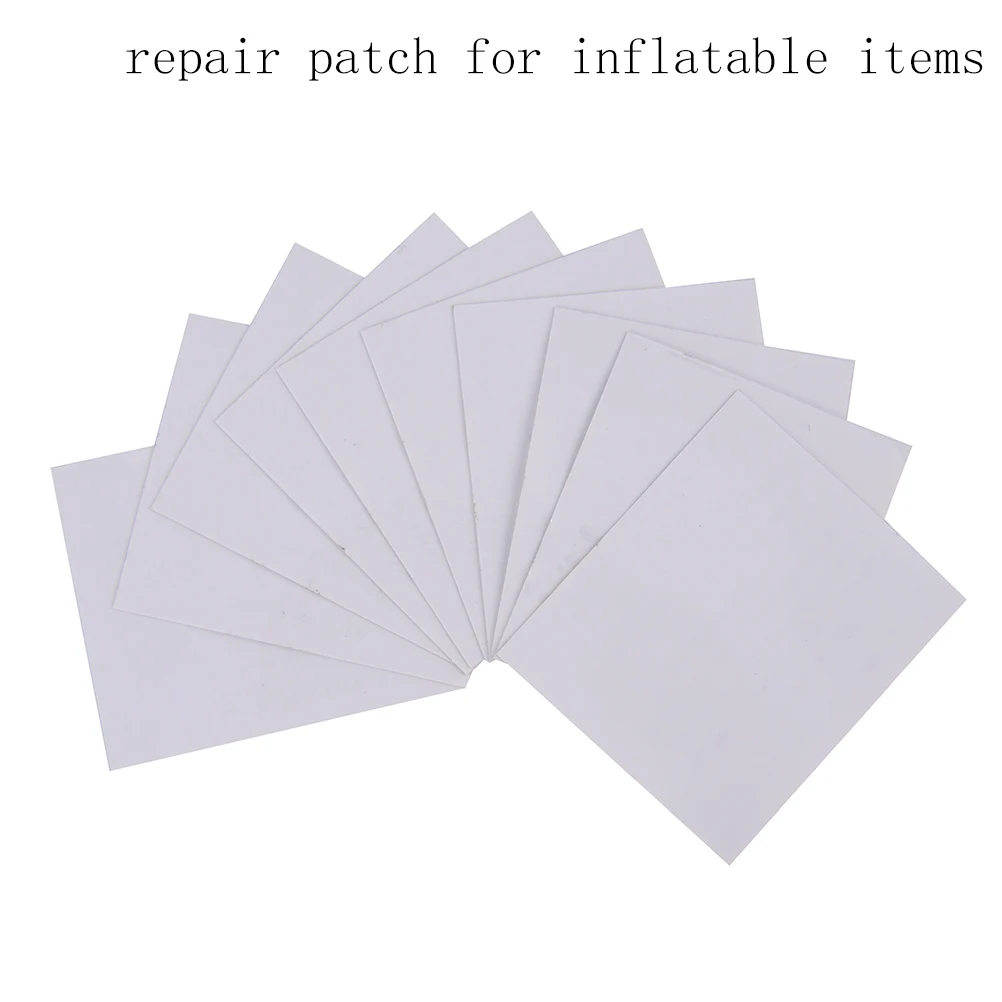 

10Pcs/set repair patch repair kit to amend inflatable products holes to avoid air leakage like swimming rings beach ball airbeds