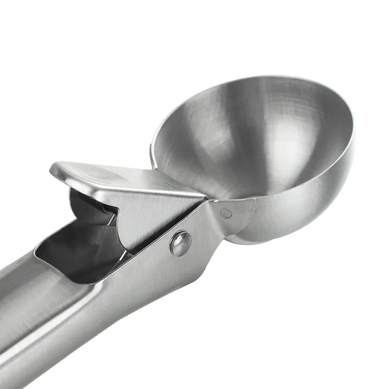 Надувной Нержавеющая сталь ложка для мороженого фруктовое мороженое мяч