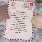 Одеяло с надписью Моя дочь, экспресс-доставка, с 3D принтом, шерпа, покрывало на кровать, домашний текстиль, сказочное Подарочное одеяло