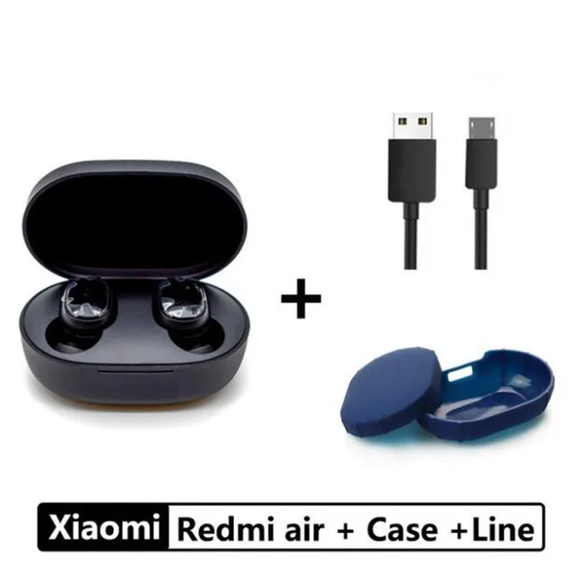 Многоцветный Оригинальные Xiaomi AirDots Bluetooth наушники Молодежная версия стерео мини беспроводная Bluetooth 5,0 гарнитура с микрофоном зарядная коробка - Цвет: Многоцветный