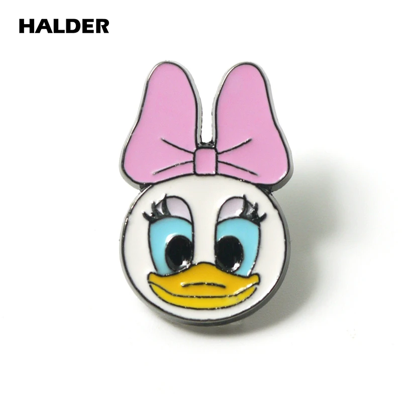 BR0047 HALDER Movie Lilo& Stitch слон Дамбо мода мультфильм ювелирные изделия Броши Булавки нагрудные рюкзак с нашивками аксессуары для одежды - Окраска металла: Daisy