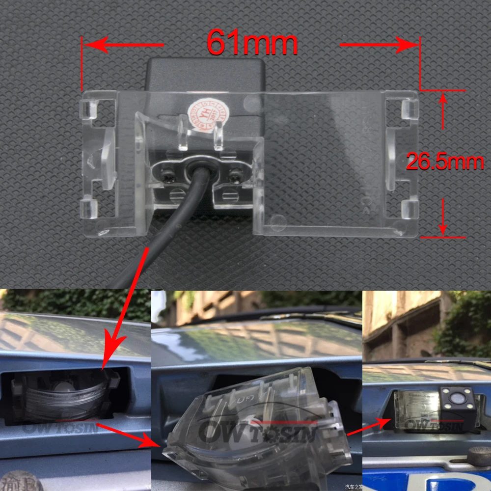 12 Светодиодный фонарь Автомобильная резервная камера заднего вида для Mazda 5 M5 CX-9