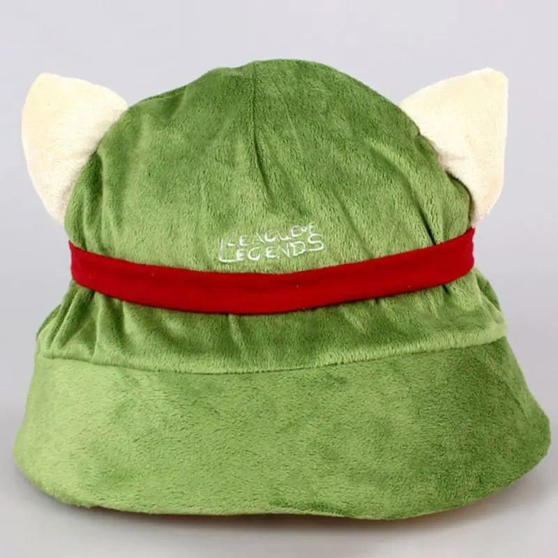Женская плюшевая шапка ведро Kawaii для косплея любителей игр милые кошачьи ушки