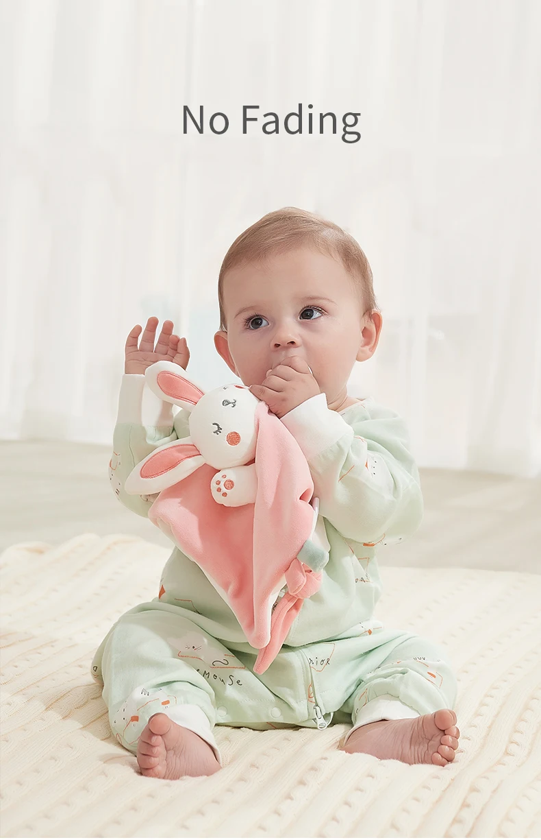 BabyGo детское успокаивающее полотенце, мягкая плюшевая комфортная игрушка, спящий артефакт, животное, медведь, слон, комфортная Детская кукла, игрушка