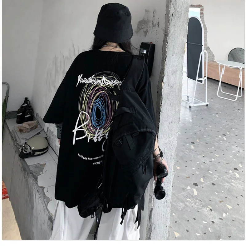 

Summer 2021 New Pure Cotton Women's T-shirt Tide Brand Printing Short-sleeved Korean Loose Half-sleeved Ins Shirt