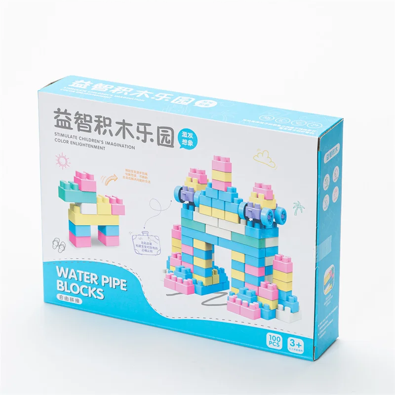 

Коробка для хранения пластиковых блоков, детские игрушки, 100