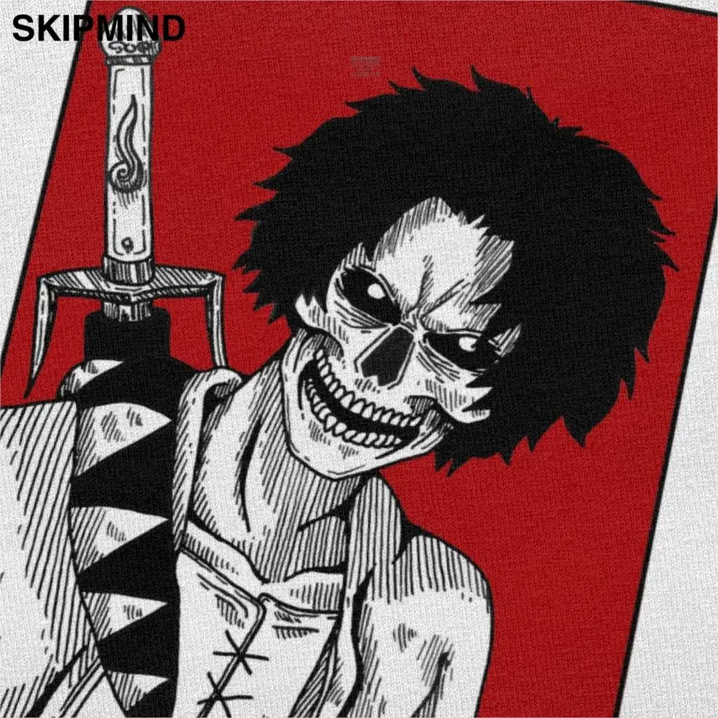 Самурай Чамплу Аниме Манга Мужская футболка из мягкого хлопка Mugen футболки с