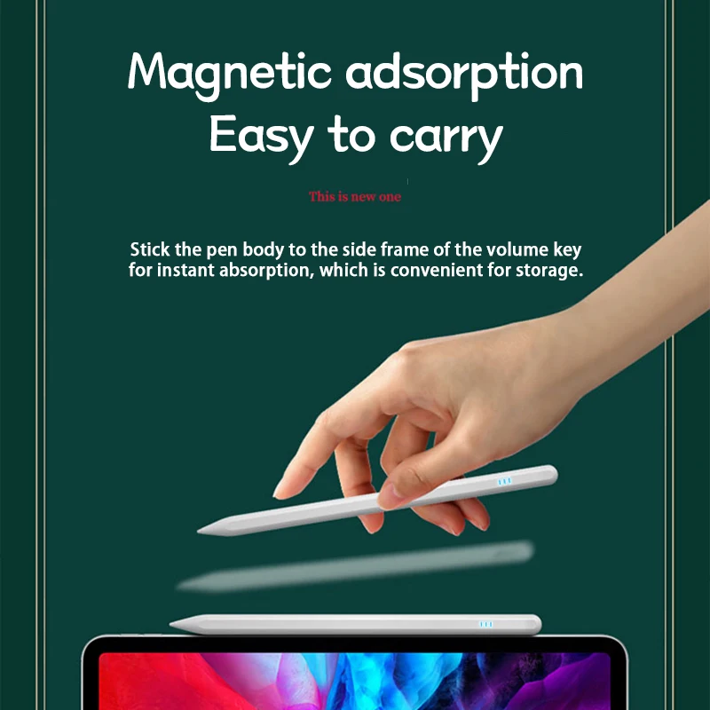 Для iPad карандаш Apple ручка стилус для Pencil 2 1 Air 4 10 9 Pro 11 12 2020 3 5 2019 Mini сенсорная -