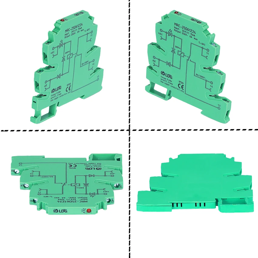 MRC-25D61Z24 катушки 24VDC электромагнитное реле доска 6A 250VAC/нагрузочный модуль