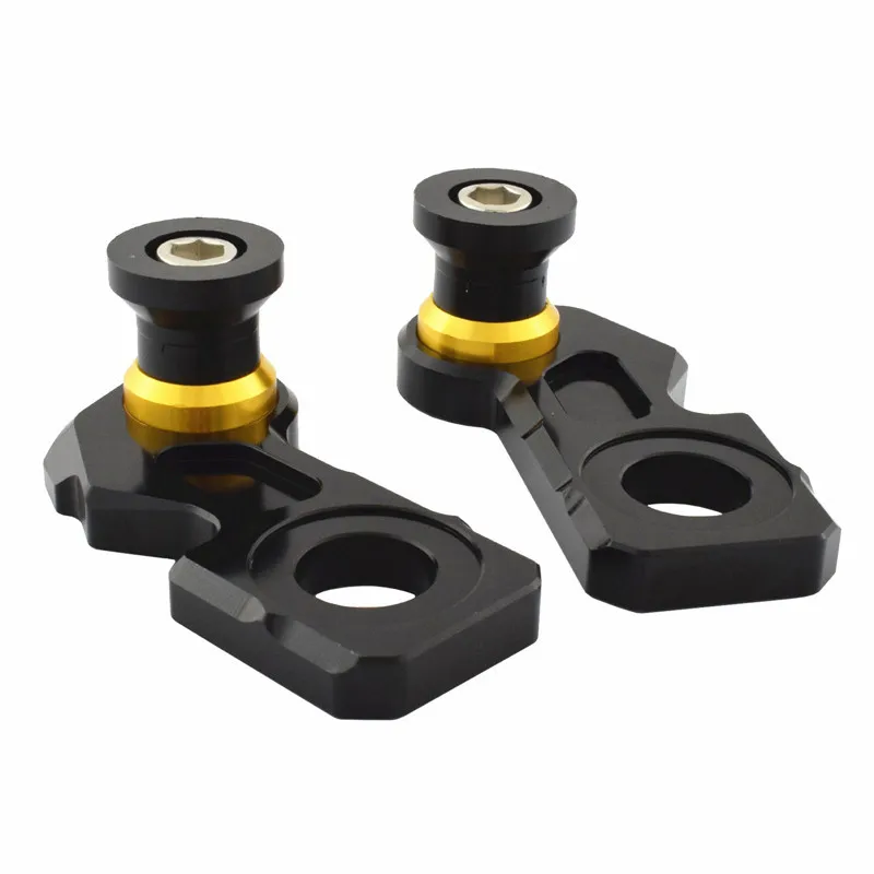 Gold Waase для Honda CBR650F CB650F CB CBR 650F цепи регулировки Катушки слайдер - Цвет: Gold
