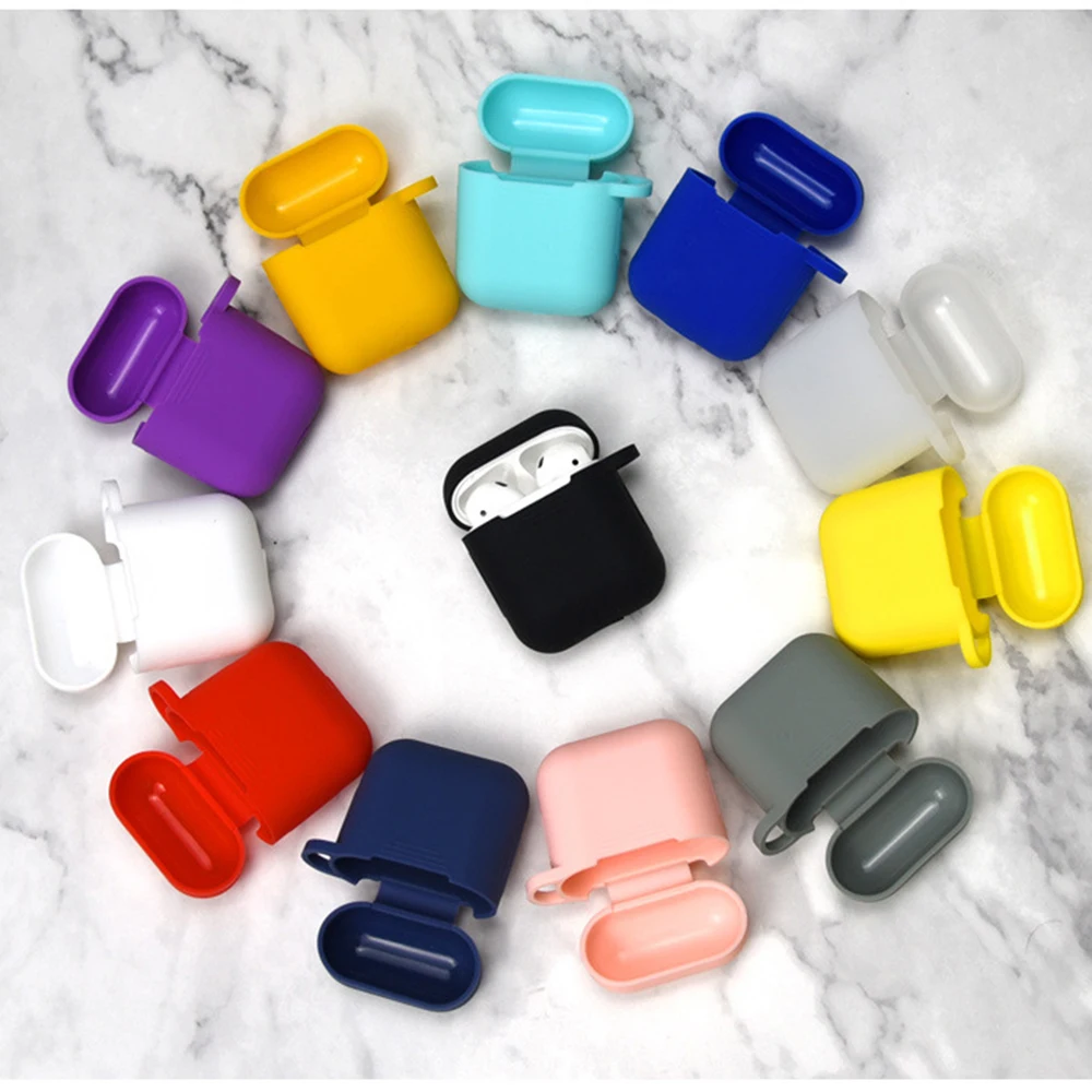 Airpods силиконовый чехол I12TWS Мягкий силиконовый чехол для Airpods Air Pods защитный чехол
