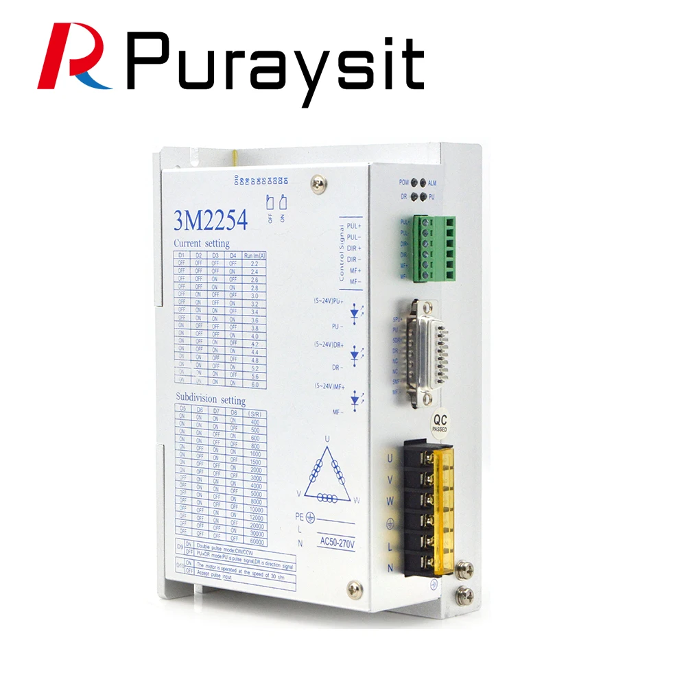 3-х фазный шаговый двигатель привода 110BYG350B 110BYG350C 12N м 110BY 220V + Драйвер шагового