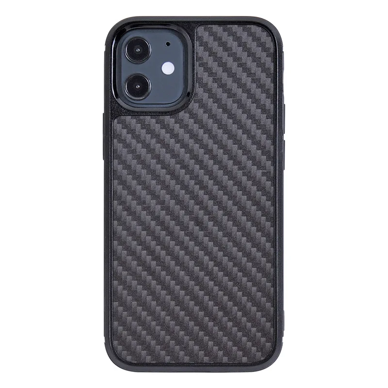 

Suitable for Iphone12 Phone Case Pro Max Kevlar Drop-Resistant Protective Cover High-Grade Carbon Fiber