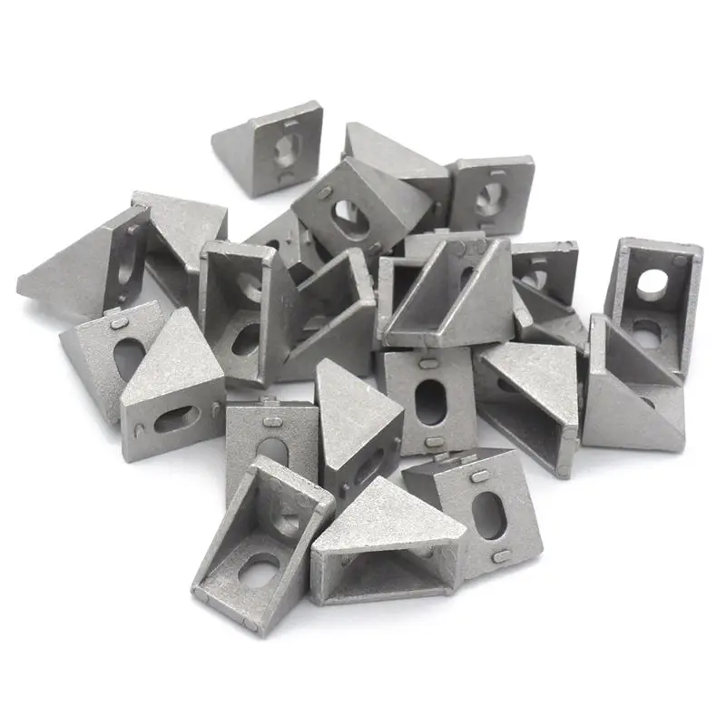 

2020 Corner Bracket For 20Mm Extrusion Size 20X20x17mm Pack Of 25