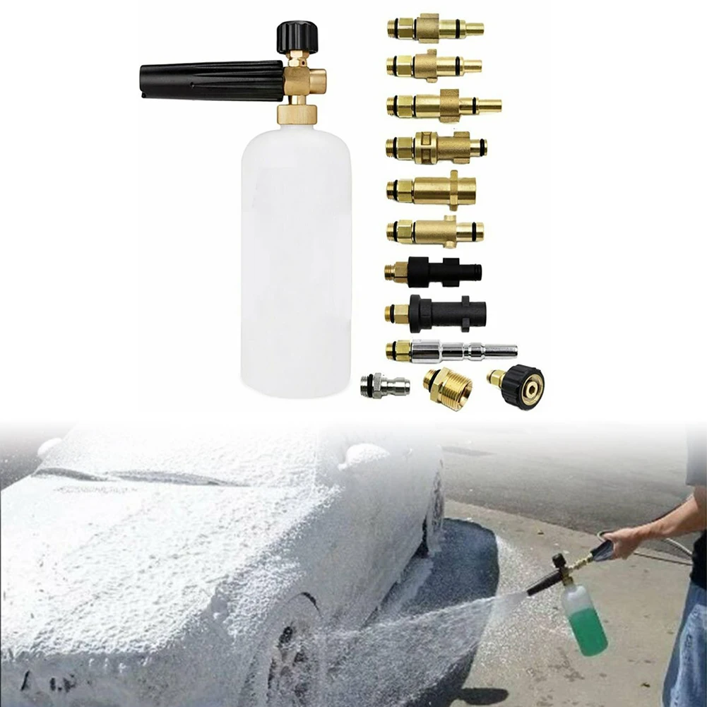

Car Wash Snow Foam Lance With Different Kinds Male Thread Adaptors Soap Foam Lance With Adatptor How Sale