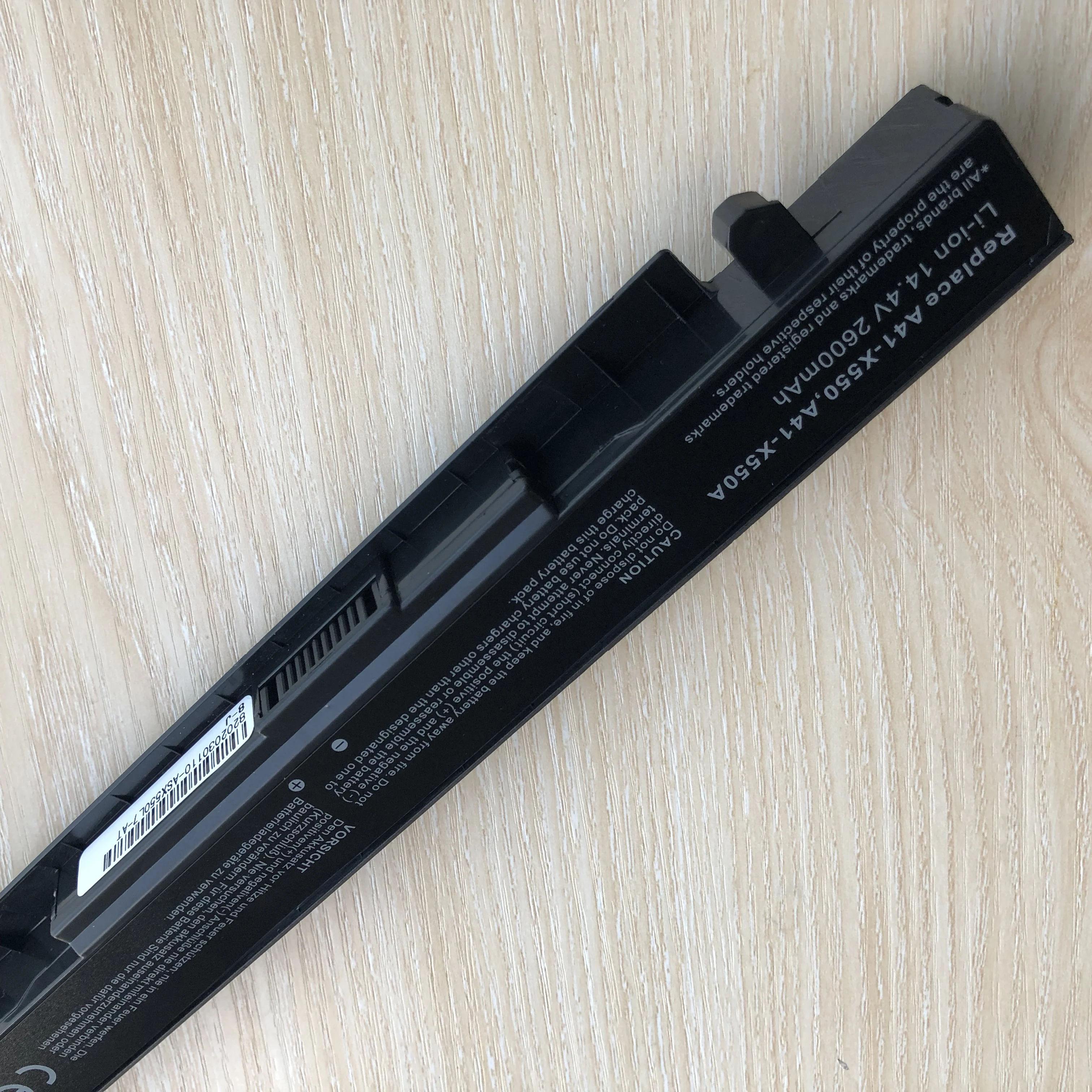 

A41-X550A A41-X550 Battery For Asus A450 X550L A550 a41 x550a F550 F552 X450 X550 X550A X550CA X550C K550 P450 P550 R409