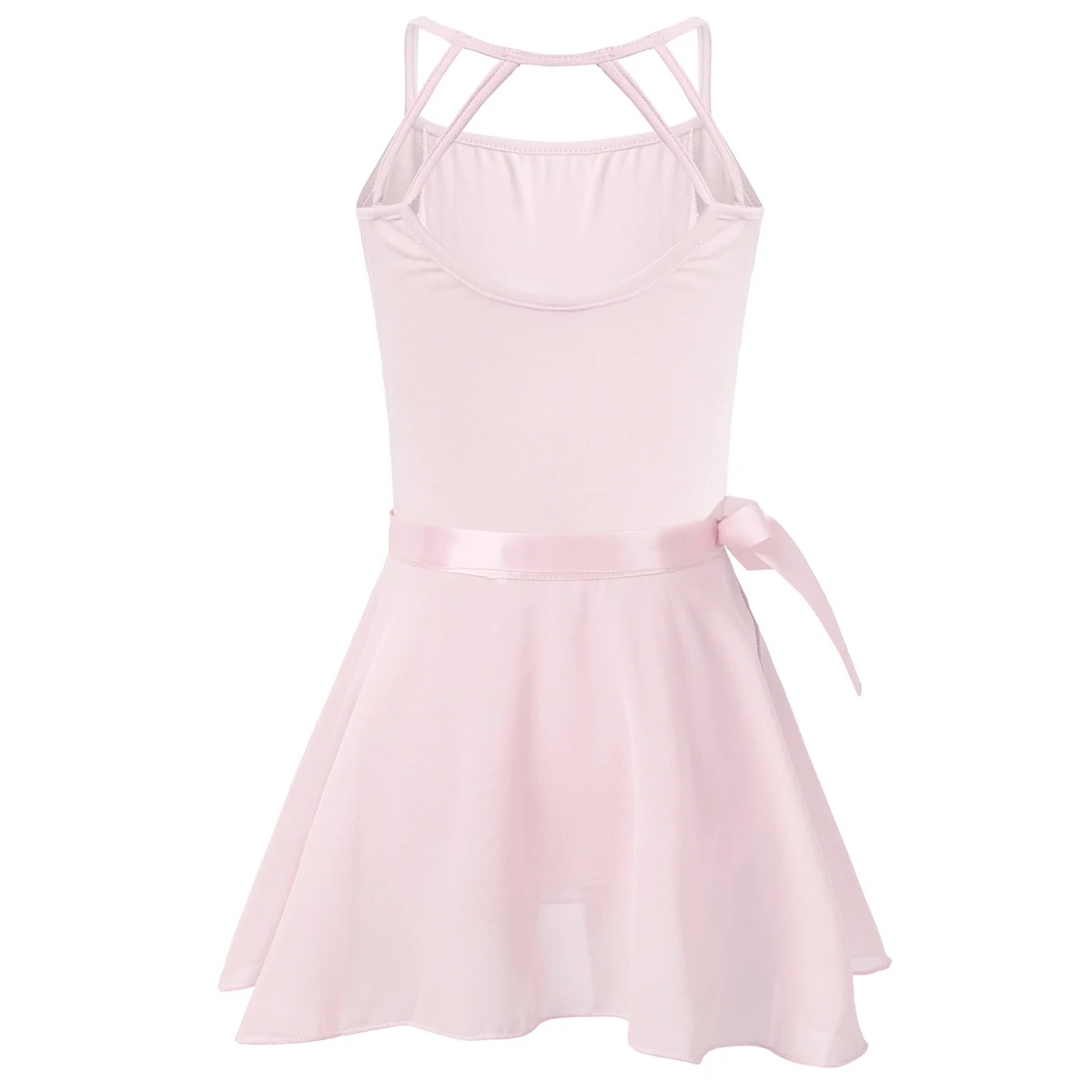 Балетные костюмы без рукавов с юбкой пачкой для маленьких девочек Танцевальная