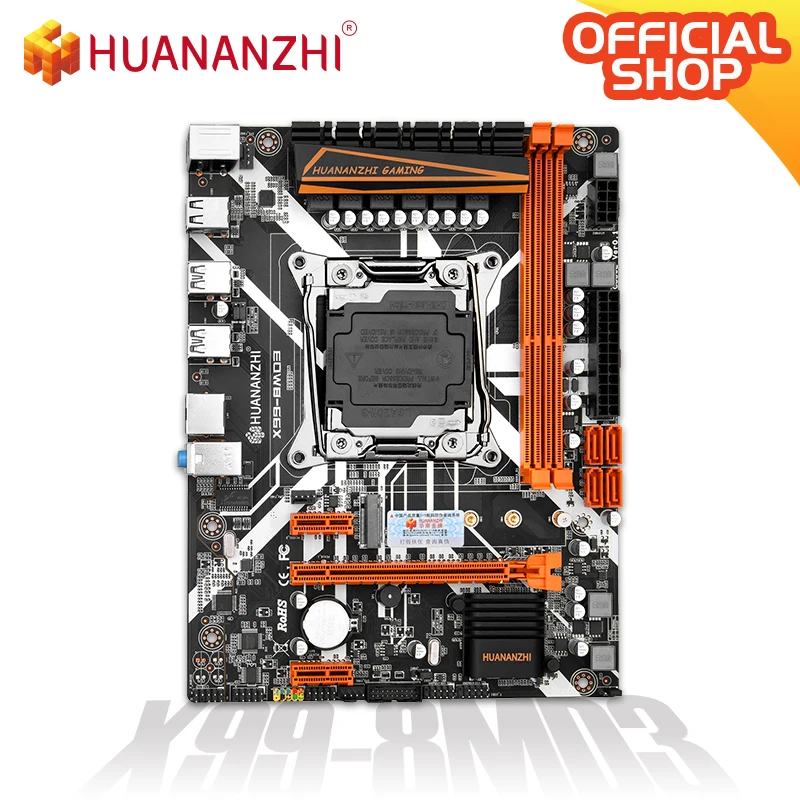 Материнская плата HUANANZHI X99 8MD3 материнская Intel XEON E5 все серии DDR3 RECC память NVME USB3.0 ATX