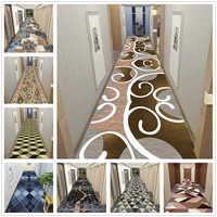 geometric living room rugs long hallway corridor 3d carpet bedroom kitchen mat carpets floral flannel anti slip doormat 80x200cm