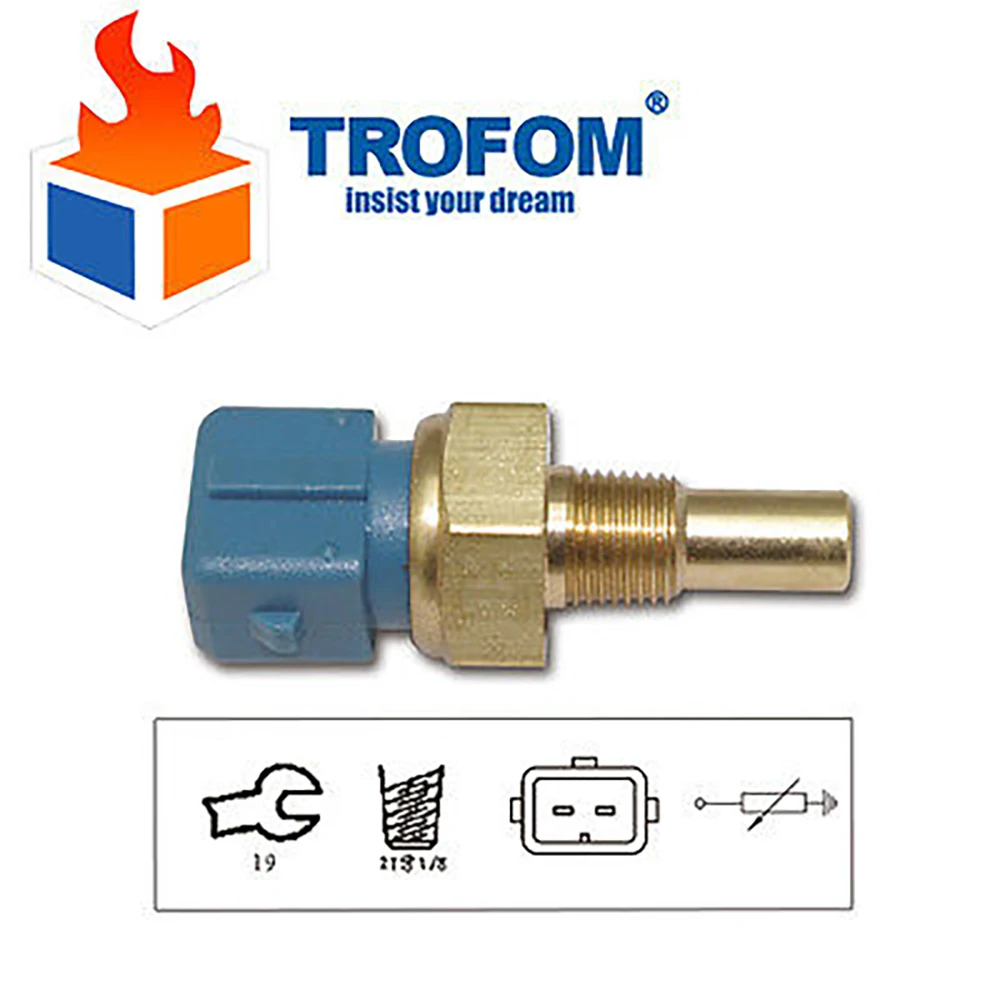 Датчик температуры воды охлаждающей жидкости для Ford Fiesta Transit 1 3 2 5 1008790 6635175 7165944 91AB