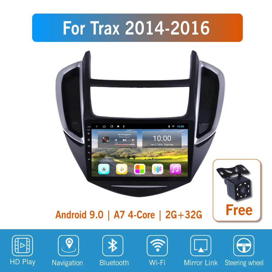 9 ''IPS Android для Chevrolet Trax 2014/2015/2016 автомобильное радио мультимедиа GPS навигация