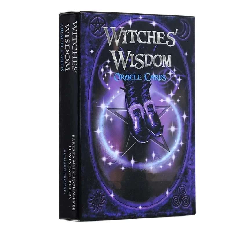 Best Sell Oracle Tarot Cards Witches Wisdom Card Board Deck Games Playing For Party Game Drop Shipping | Спорт и развлечения