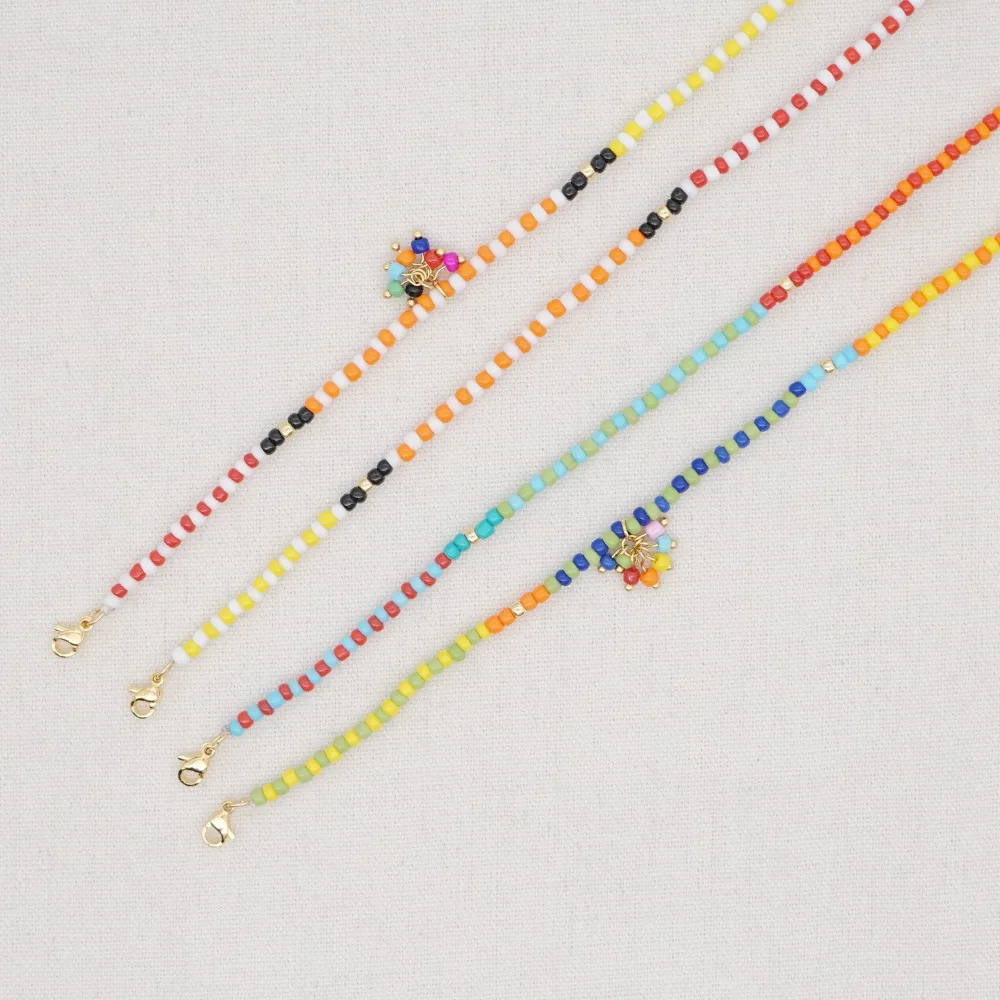 

Colorful Acrylic Beaded Tassel Chain Sunglasses Chains Reading Glasses Cord Holder Neck Strap Rope for Mask Eyewear Necklace