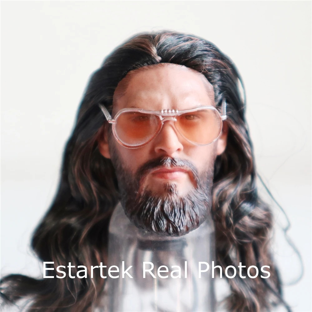 NRTOYS 1/6 прохладный человек глава лепить корень волосы версия для 12 дюймов фигурку
