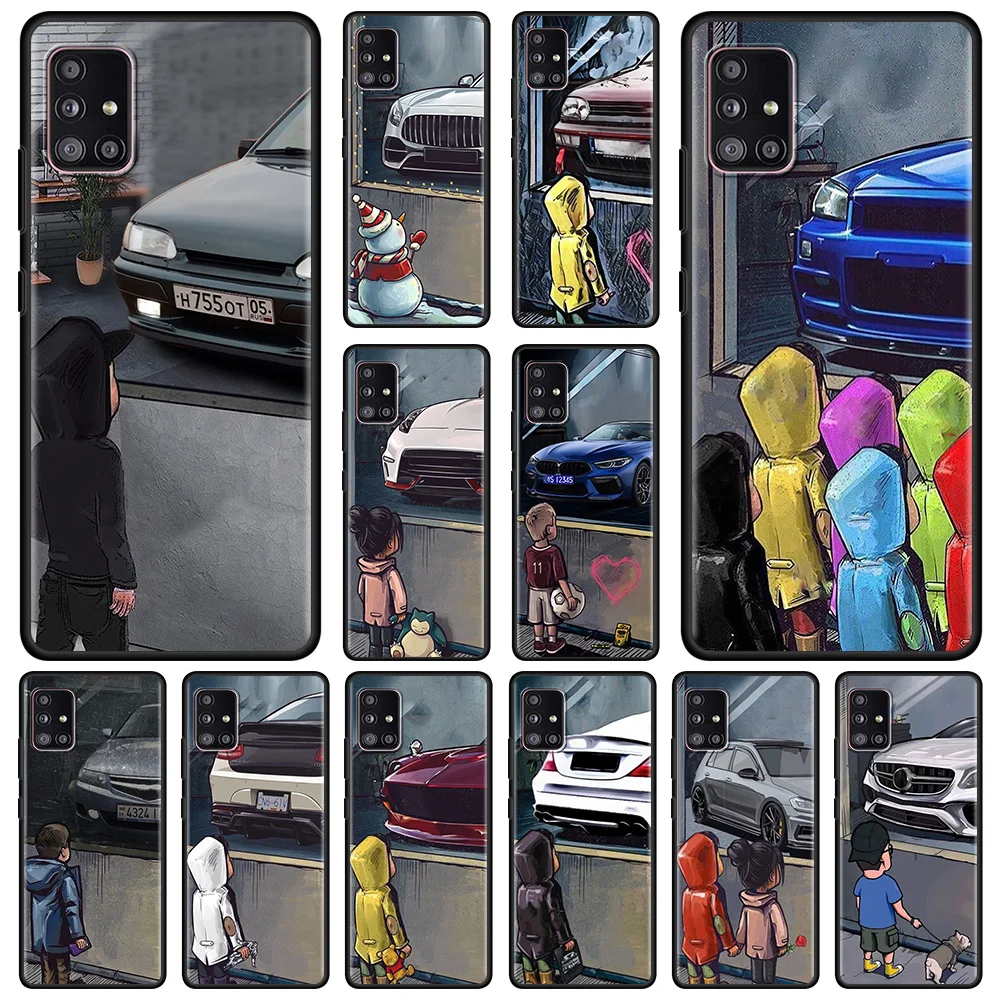 Чехол для телефона Samsung Galaxy A51 A12 A21s A71 A52 A31 A02s A11 A41 A01 A02 F42 A72 A32 A22 4G | Мобильные