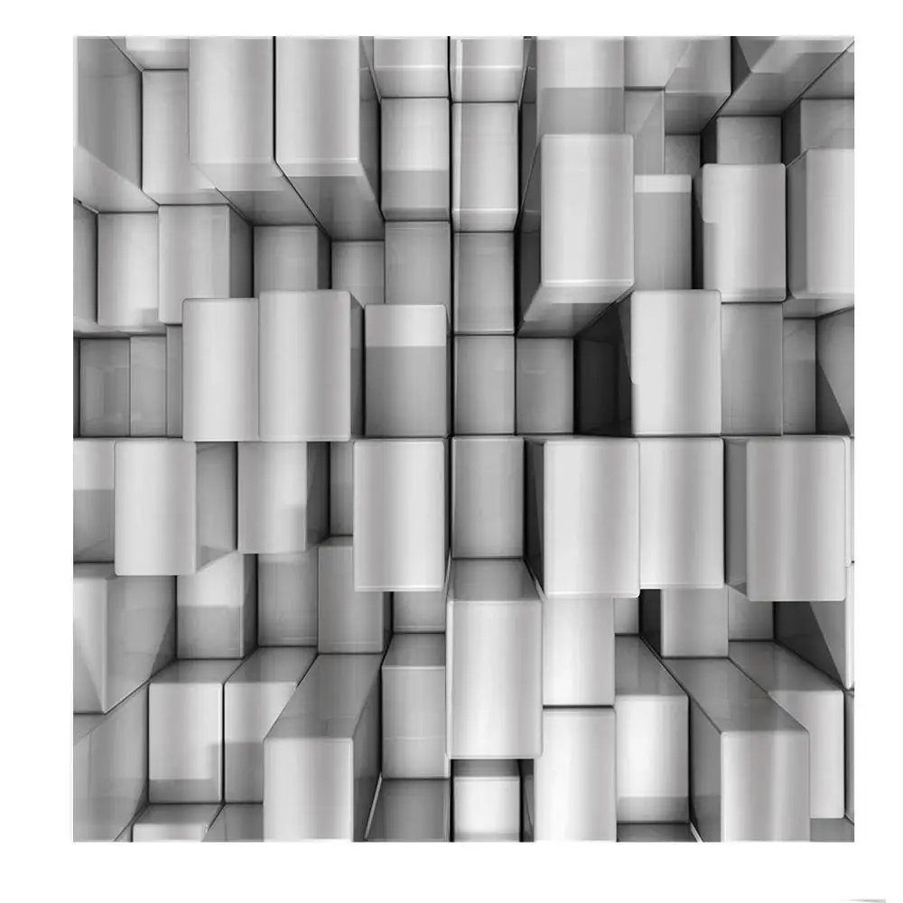 

Custom size Geometric Retro Lattice Curtains For Living room Bedroom Blackout Window Drapes 2 Panels With Hooks