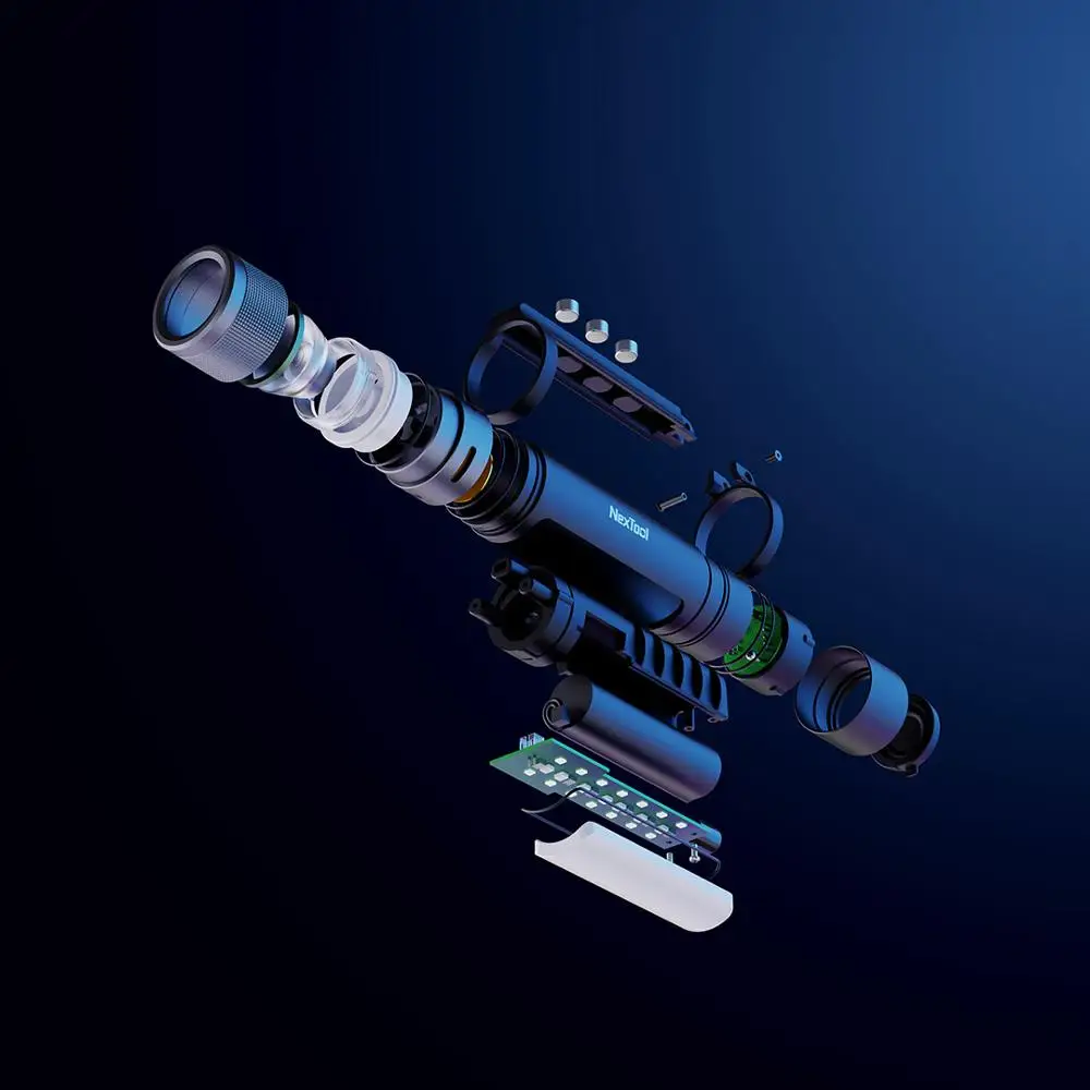 Светодиодный фонарик NexTool 6 в 1 ультра яркий водонепроницаемый фонасветильник для