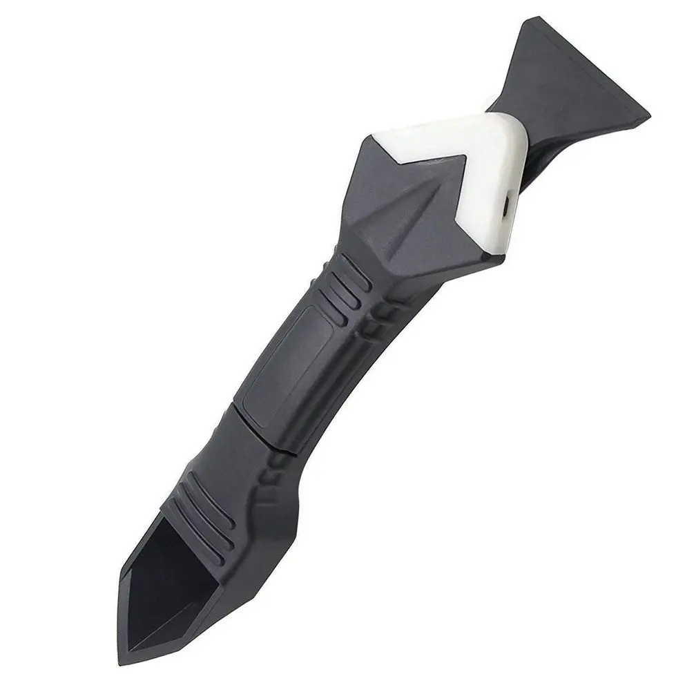 

3 In 1 Multi Caulking Tool Sealant Remover Caulk Finisher Sealant Smooth Scraper Grout Kit Glass Glue Trimming Squeegee Board