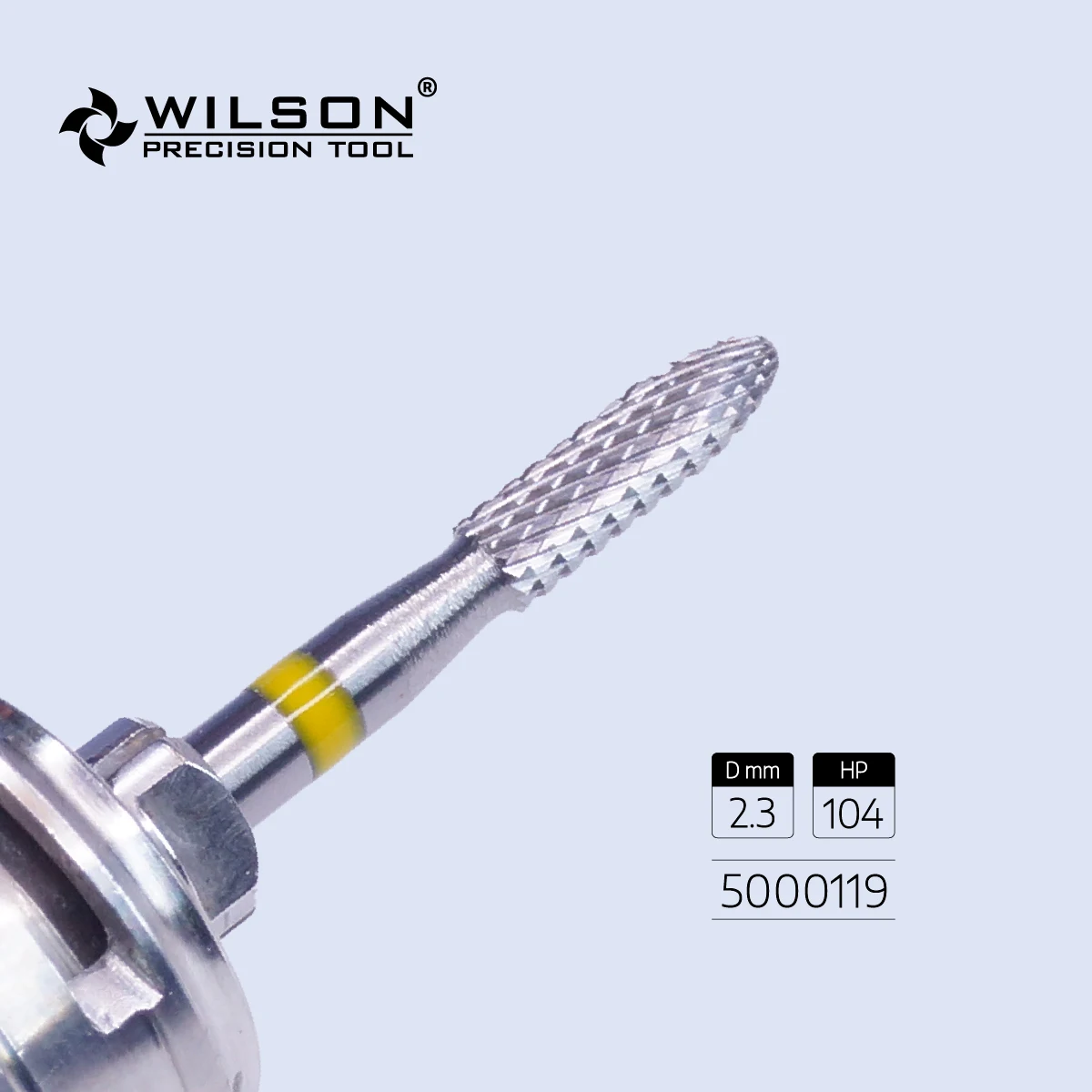 

WILSON PRECISION TOOL 5000119-ISO 289 110 023 Tungsten Carbide Burs For Trimming Metal