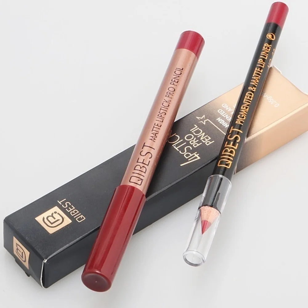 Набор водостойких помад 2 шт./компл. цвет коричневый |