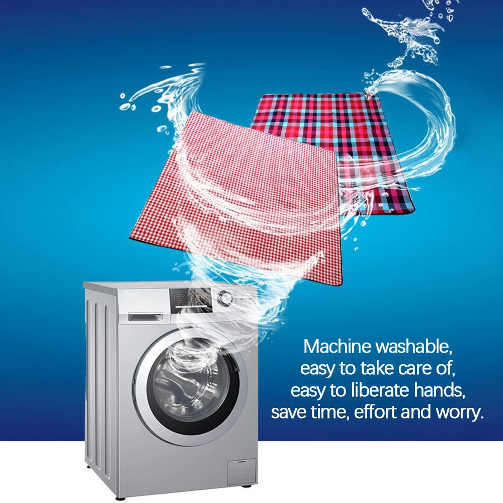 

Folding Camping Mat Waterproof Sandproof Beach Blanket Outdoor Portable Picnic Pad Moisture Proof Mat Hiking Traveling